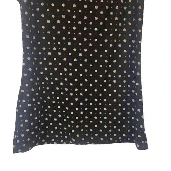 Banana Republic Women's Black & Gold Rayon/Tencel/Cotton/Spandex Luxe Touch Tank - Picture 7 of 10